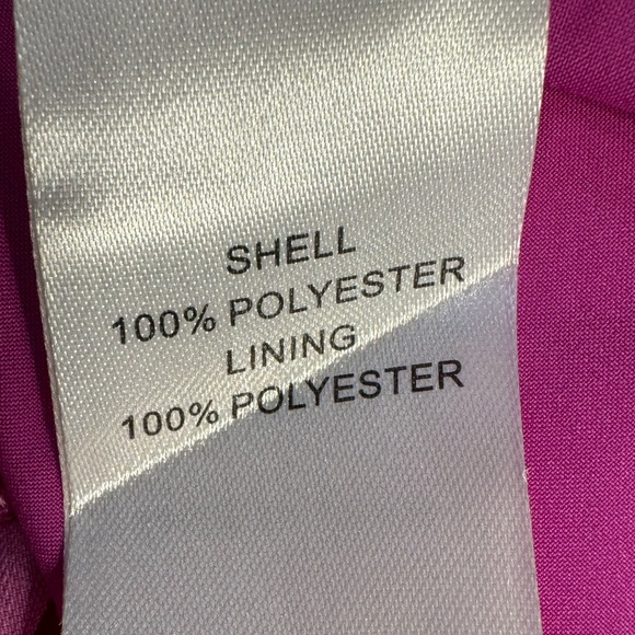 Anna Cate Nina Velvet Short Sleeve V-Neck Top in Pink Size XS - Picture 9 of 11